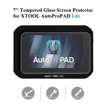 Tempered Glass Screen Protector for 7inch XTOOL AutoProPAD LITE